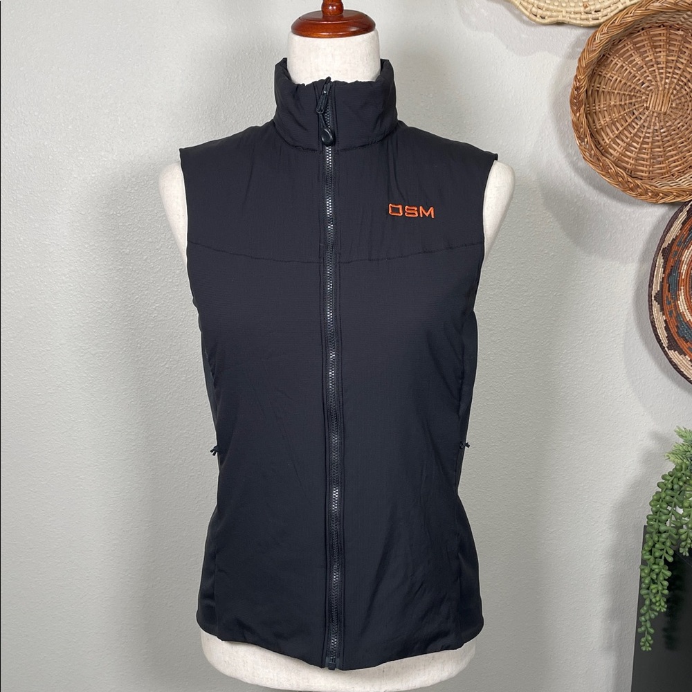 Women’s Arc’teryx Black Vest Embroidered Logo OSM Size Small